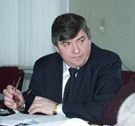 Петр Морозов, министр образования Тувы. Фото Виталия Шайфулина