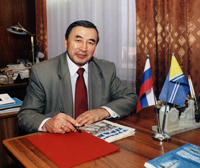 Шериг-оол Ооржак, председатель правительства Республики Тыва. Фото В.Савиных