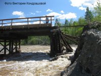В Туве построен мост через реку Дурген