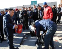 Шолбан Кара-оол встретился с огнеборцами