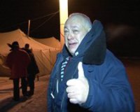 В Туве Крещенские купания начались в ночь на 19 января