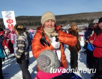 Почти 600 человек приняли участие в "Лыжне России" в Туве