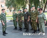 В Туве побывали "Русские витязи"