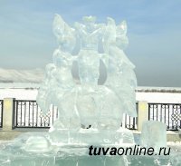 Мы впервые смогли украсить ключевое пространство Кызыла красивыми ледовыми композициями - Дина Оюн