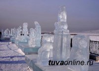 Мы впервые смогли украсить ключевое пространство Кызыла красивыми ледовыми композициями - Дина Оюн