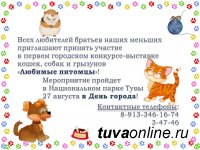 Владельцев собак и кошек приглашают участвовать в выставке ко Дню города