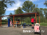 Впервые детские и спортплощадки для дворов столицы Тувы делают местные товаропроизводители