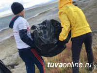 Молодежный экодесант на озере Хадын (Тува)