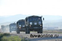 В Туве прошли первые гонки в рамках Всероссийского конкурса «Военное ралли»