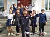 Познавательный урок дорожной грамоты провели госавтоинспекторы в школе города Турана