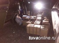 В Кызыле госавтоинспекторами в очередной раз выявлен факт незаконной перевозки алкогольной продукции