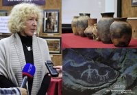В Туве петербургские археологи обнаружили уникальное захоронение двух детей 6-7 лет гунно-сарматского времени, похороненных по «взрослому» обряду