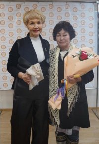 Сенатор Дина Оюн завершила двухнедельную поездку в Туву