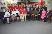 Телемост, посвященный Герою из Тувы Михаилу Бухтуеву, погибшему в 1943 году в Белоруссии, объединил молодежь Гомельщины и Республики Тыва