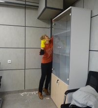 Отчет в парламенте, пункты пропуска, детский социальный центр, уборка в храме - о командировке сенатора Оюн в Туву