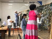 Все желающие могут присоединиться к плетению маскировочных сетей в Кызыле. Телефон 89232608830