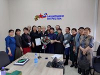 Сенатор Дина Оюн в Фонде "Защитники Отечества" встретились с матерями погибших героев