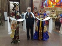 В Москве на Поклонной горе открылась выставка, посвященная вкладу тувинского народа в победу 1945 года