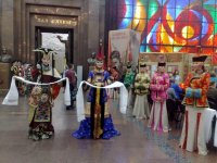 В Москве на Поклонной горе открылась выставка, посвященная вкладу тувинского народа в победу 1945 года