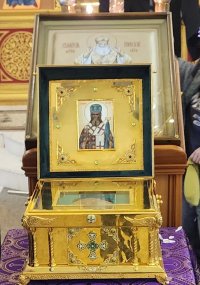 В Туве находится православная святыня - ковчег с мощами святителя Иннокентия Московского