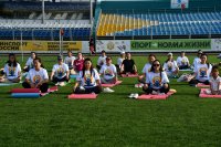 Министерство спорта Тувы приглашает на утренние зарядки на свежем воздухе