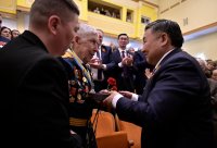 Глава Тувы Владислав Ховалыг поздравил жителей республики с Днем Победы
