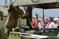 Парад Победы в Кызыле собрал более 2000 зрителей