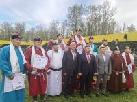 Победителем одного из самых значимых турниров по борьбе хуреш в Туве стал Айдын Монгуш
