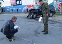 В Туве задержан несовершеннолетний водитель автомобиля «Тойота Ленд Крузер», при столкновении с которым погибла женщина