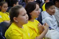 В творческую школу для одаренных детей «Лето в Центре Азии» в Туве приехали дети из Луганской Народной Республики