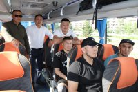 Ветераны СВО из Тувы отправились в Кузбасс для участия в I летней Спартакиаде народов Сибири