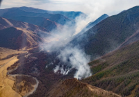 В Туве с начала года зарегистрировано 54 лесных пожара, 9 из них были вызваны грозами