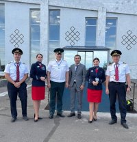 Аэропорт столицы Тувы Кызыла сегодня впервые принял международный авиарейс