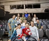 В Туве впервые семейный театр работает над постановкой о герое СВО