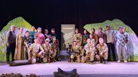 Спекталь "Сороковой" о своем земляке герое СВО Айдыне Норбу поставили жители г. Чадана, Тыва