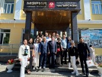В Мэрии Кызыла состоялась встреча с гостями международного фестиваля из Монголии, Кореи, Бурятии, Калмыкии, Хакасии