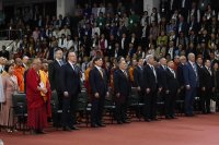 Вице-спикер Госдумы Шолбан Кара-оол выступил на Буддийском форуме в Элисте