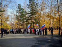 В Туве отметили День воссоединения Донбасса и России