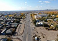 Улица Колхозная в Кызыле проходит второй этап реконструкции