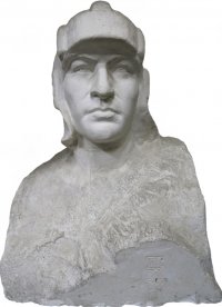 В Белорусском музее истории Великой Отечественной войны хранится бюст героя из Тувы Михаила Бухтуева