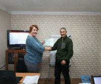 Ветеран СВО из Тувы Айдын Ооржак обучился компьютерной грамотности