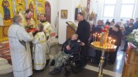 В Кызылской епархии встретили праздник Крещения Господня