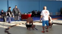 Сумоист Амыр-Санаа Даваа провел мастер-класс для спортсменов Тувы