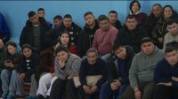 Сумоист Амыр-Санаа Даваа провел мастер-класс для спортсменов Тувы