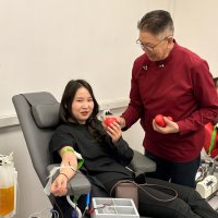 Акция «Капля жизни — в честь Шагаа»: молодёжь Тувы вступила в донорское движение