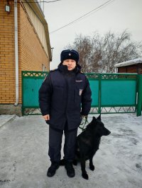 В Туве полицейская собака обнаружила наркотик у пациента медучреждения