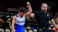 Тувинский борец Аяндай Ондар выиграл золото молодежного Первенства Европы по вольной борьбе