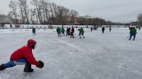Соревнования по хоккею с мячом на Кубок города Кызыла снова выиграла команда МЧС Тувы