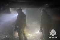 В Туве устанавливается причина пожара, в котором погибли два человека