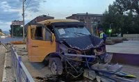 В Кызыле водитель маршрутки сбил пятерых пешеходов на «зебре»